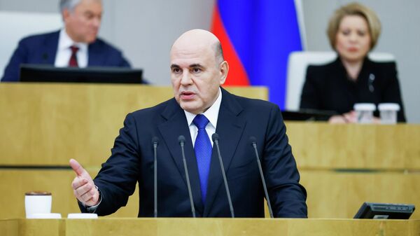 Russian Prime Minister Mikhail Mishustin - Sputnik International