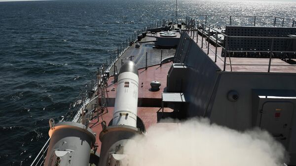Russian Pacific Fleet frigate Marshal Shaposhnikov. - Sputnik International