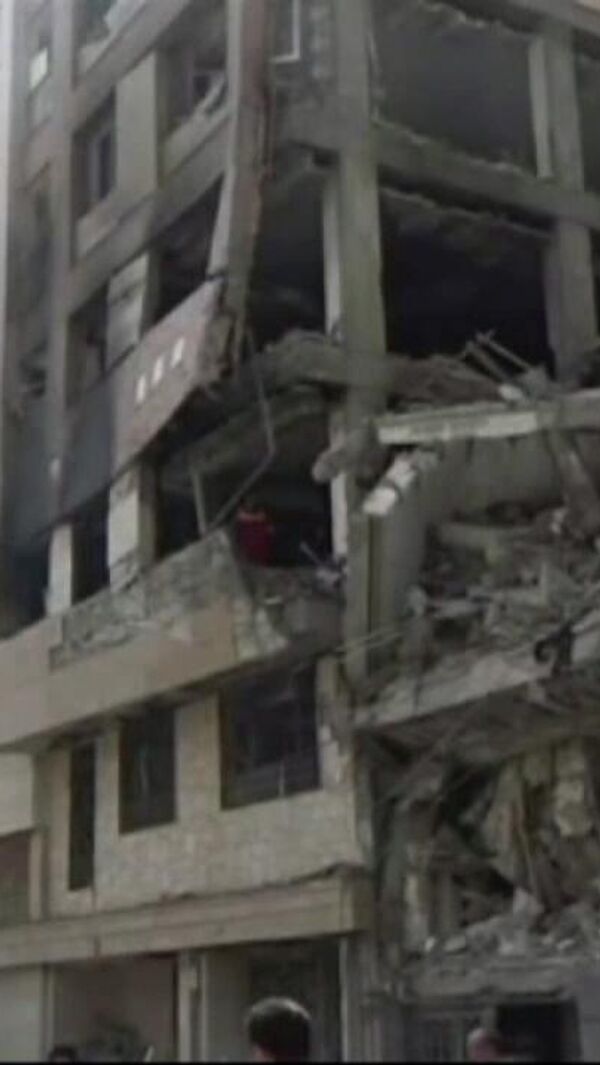 A house in the center of Tehran, destroyed by an Israeli strike. - Sputnik International