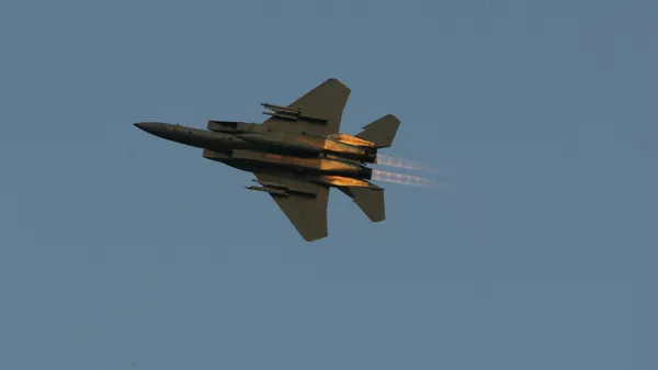 A US F-15 fighter jet. File photo - Sputnik International