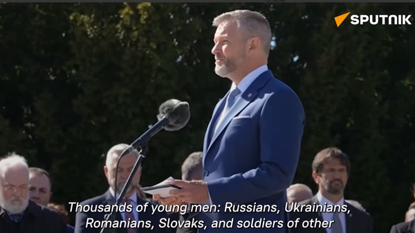 Slovakia will not forget it was liberated by Red Army — Slovakian president - Sputnik International