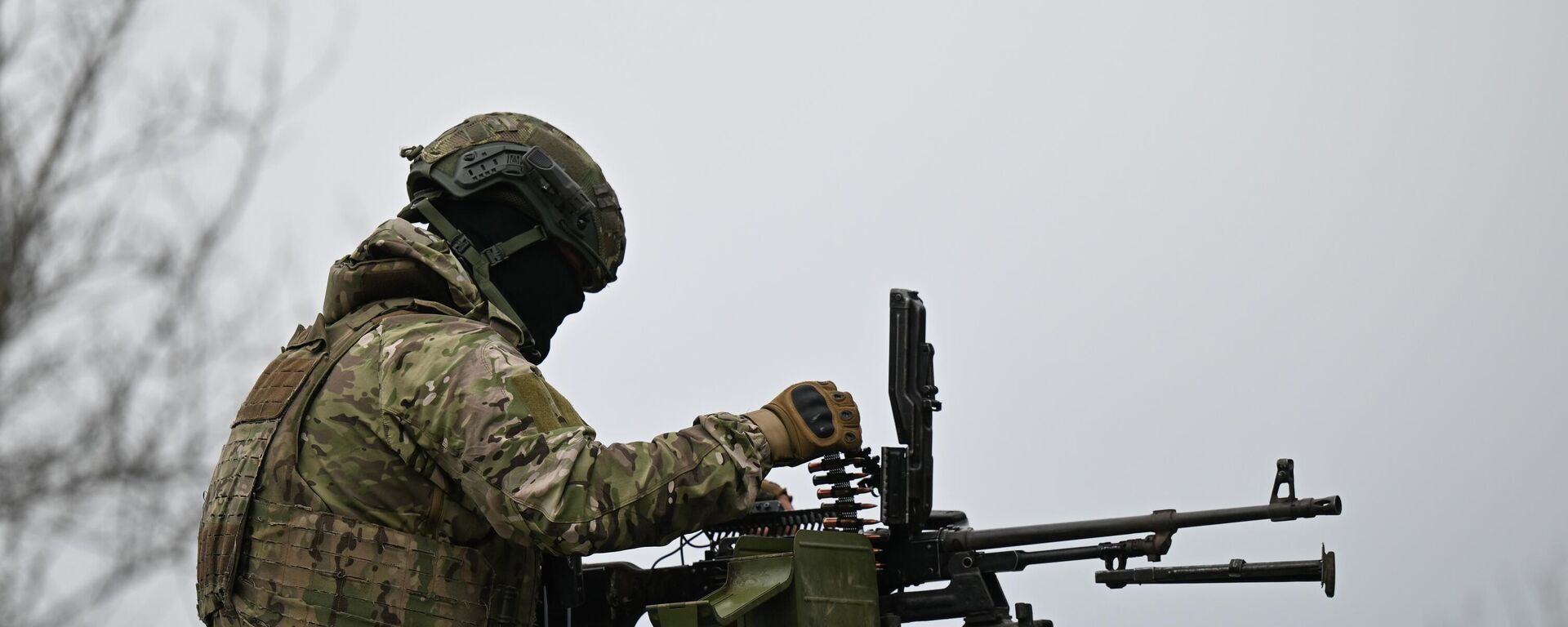 A Russian serviceman from the Yug (South) battlegroup. File photo  - Sputnik International, 1920, 21.04.2026