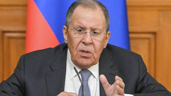 Russian Foreign Minister Sergey Lavrov - Sputnik International