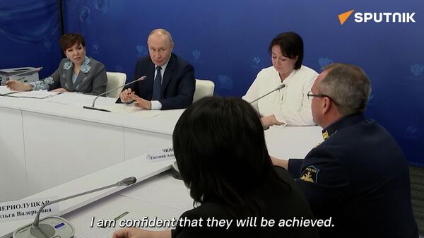 Putin vows special military operation's goals will be achieved - Sputnik International