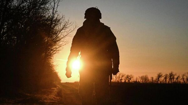 Serviceman in Ukraine conflict. - Sputnik International