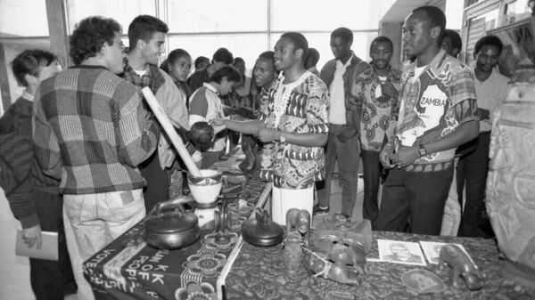 African students in the USSR, archive photos African students in the USSR, archive photos - Sputnik International
