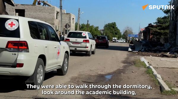 Red Cross Committee in Starobelsk - Sputnik International