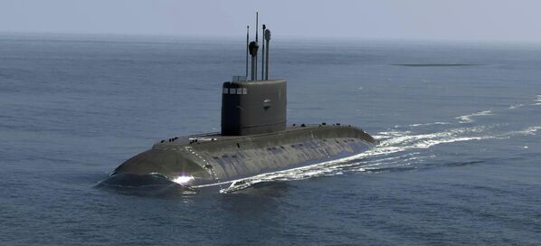 Russia’s Project 636 submarine  - Sputnik International