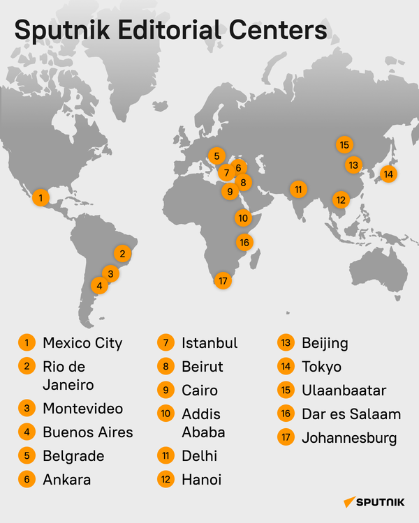 Sputnik Editorial Centers - Sputnik International