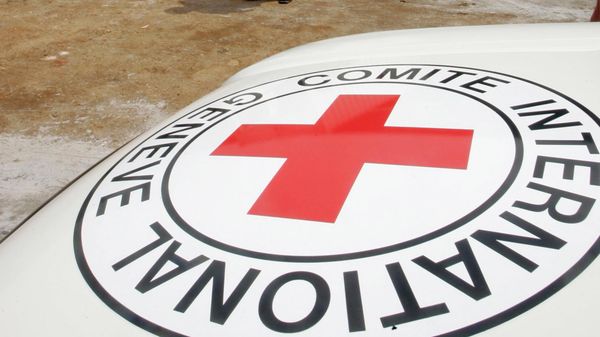 Workers stand outside the International Committee of the Red Cross (ICRC) warehouse in Kelaniya, a suburb of Colombo, Sri Lanka, Thursday, Nov. 20, 2008.  - Sputnik International