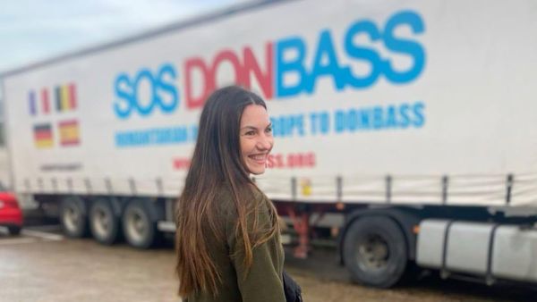 Anna Novikova, the founder of the humanitarian group SOS Donbass - Sputnik International
