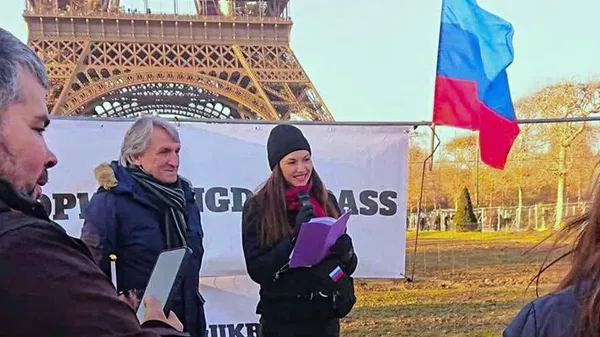 Anna Novikova, the founder of the humanitarian group SOS Donbass - Sputnik International