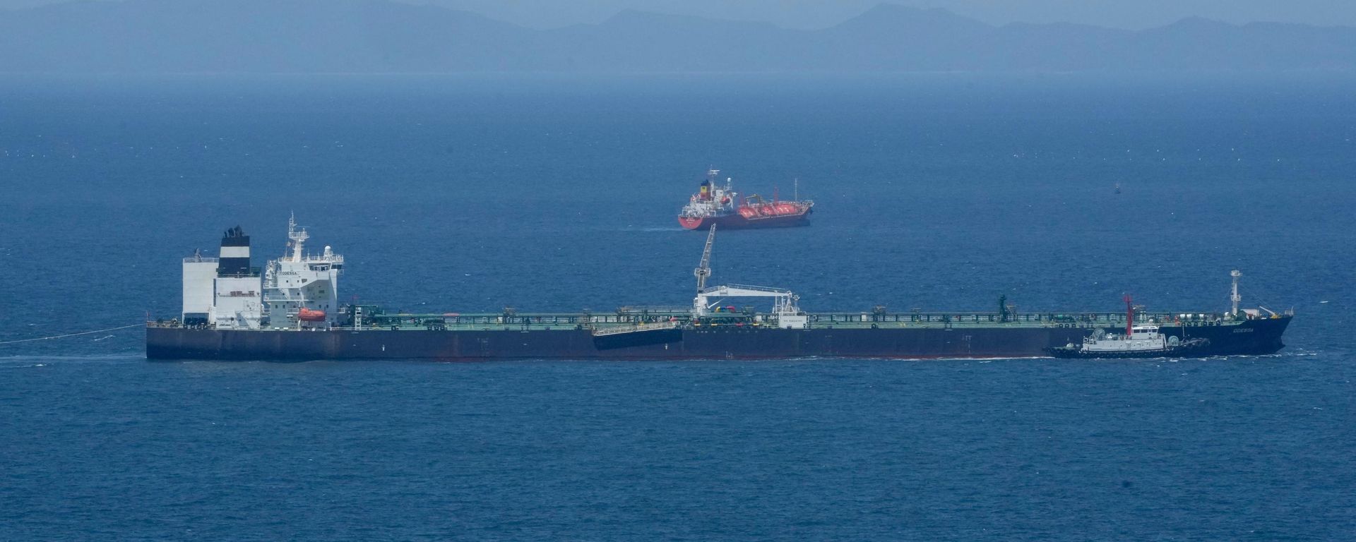 A Malta-flagged tanker is seen near Daesan Port in Seosan, South Korea, Friday, May 8, 2026 - Sputnik International, 1920, 06.08.2026