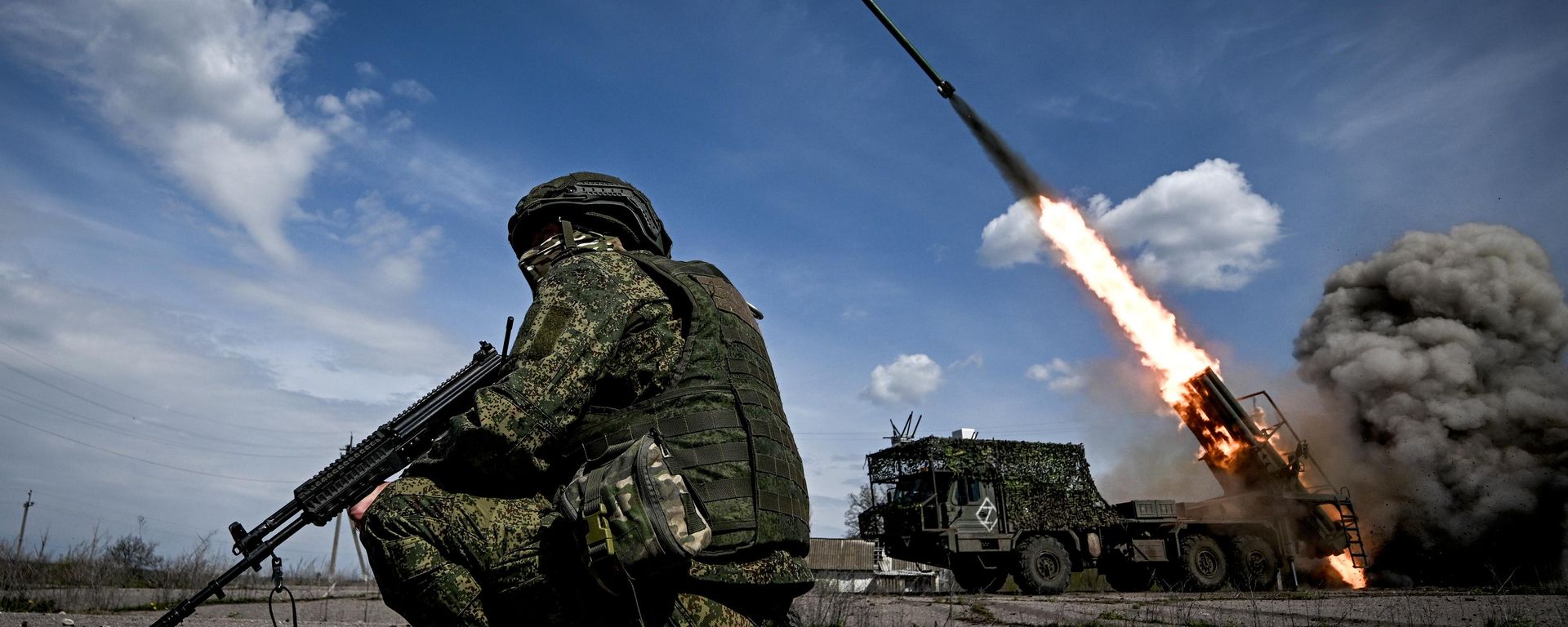 Combat operations by a Uragan multiple-launch rocket system crew from the 273rd Artillery Brigade of the 34th Artillery Division, serving with Russia’s Zapad Battlegroup near Kupyansk - Sputnik International, 1920, 08.09.2026