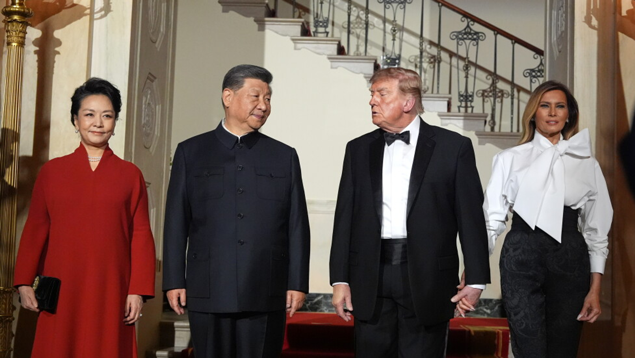 Trump Welcomes Xi to White House State Dinner