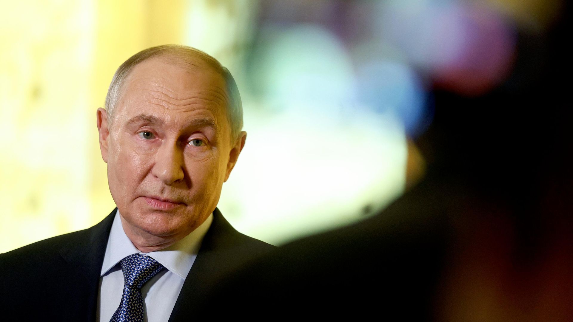 Russian President Vladimir Putin speaking to the press at the 12th International United Cultures Forum in St. Petersburg. Russian President Vladimir Putin speaking to the press at the 12th International United Cultures Forum in St. Petersburg. - Sputnik International, 1920, 25.09.2026