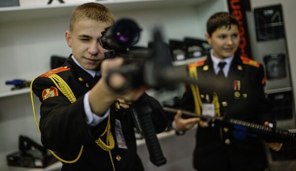 Interpolitech Expo: Arms and Armour of the Russian Army - Sputnik International