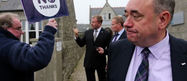 Alex Salmond, Scottish National Party First Minister - Sputnik International