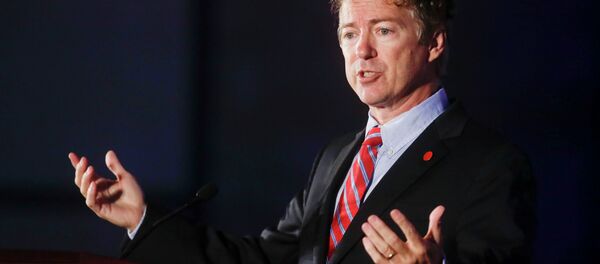 Rand Paul, US Senator for Kentucky, has put the blame on politicians for the tragedy unfolding in the city of Ferguson. Rand Paul, US Senator for Kentucky, has put the blame on politicians for the tragedy unfolding in the city of Ferguson. - Sputnik International