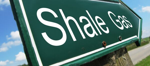 Shale Gas Sign Shale Gas Sign - Sputnik International