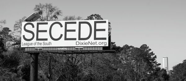 SECEDE Billboard in Tallahassee, Florida, USA. March, 2014. SECEDE Billboard in Tallahassee, Florida, USA. March, 2014. - Sputnik International