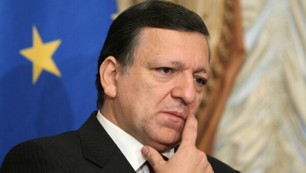 The European Commission chief Jose Manuel Barroso expressed his hope that the gas agreement will help to improve the Russian-Ukrainian relations. - Sputnik International