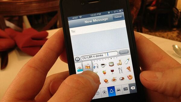 Texting Emoji - Sputnik International