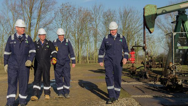 PM's shale gas visit - Sputnik International