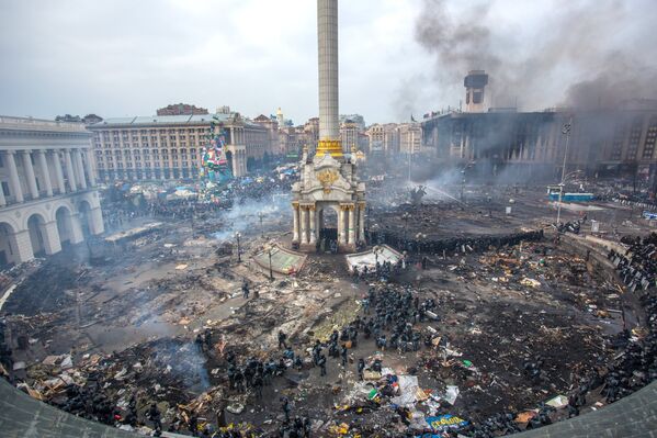 Euromaidan: One Year After - Sputnik International