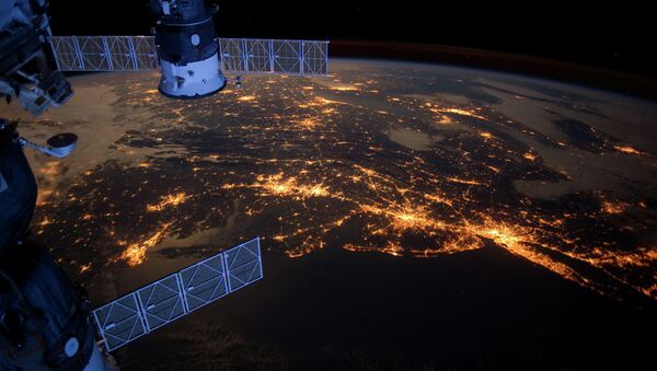 SpaceRaceTop Atlantic Coast At Night - Sputnik International