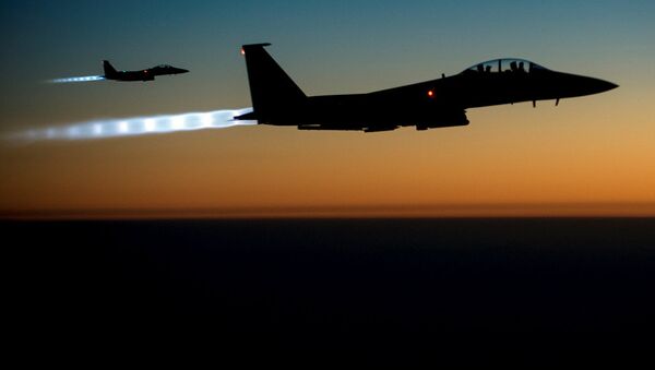 F-15Es After Striking ISIL - Sputnik International