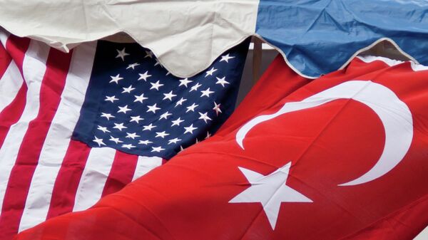 Turkey US Flags - Sputnik International