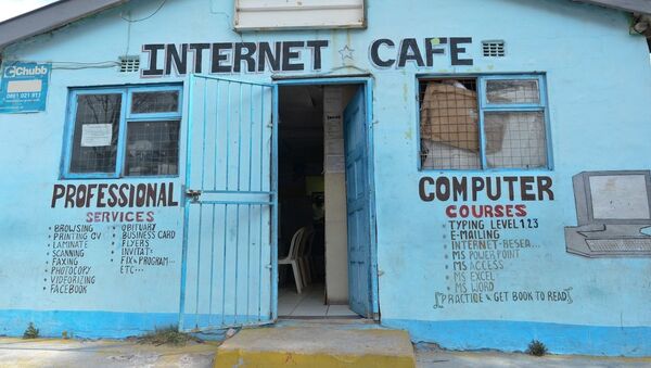Local internet cafe, South Africa - Sputnik International
