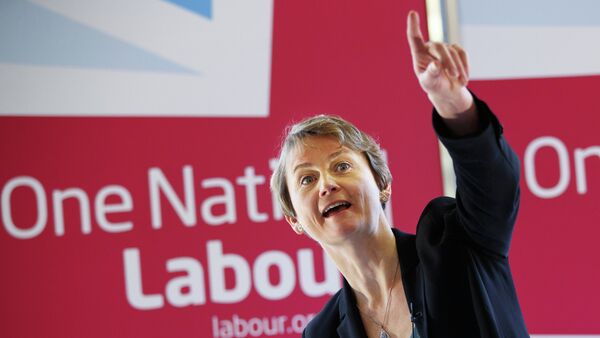 Labour's Shadow Home Secretary Yvette Cooper giving speech on immigration, London, Britain - 18 Nov 2014 - Sputnik International