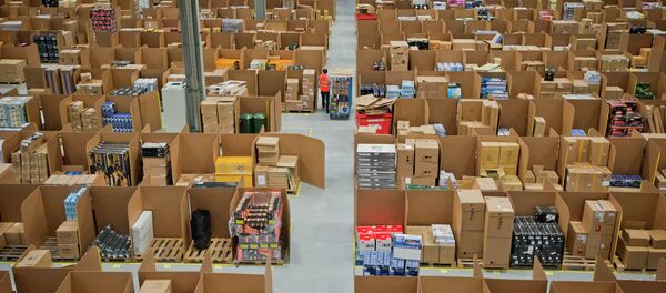In the rush to finish our holiday shopping, many of us will turn to huge online retailers like Amazon.com. But should you spend your Christmas dollars on a corporation that tags its workers like livestock to increase their productivity? In the rush to finish our holiday shopping, many of us will turn to huge online retailers like Amazon.com. But should you spend your Christmas dollars on a corporation that tags its workers like livestock to increase their productivity? - Sputnik International