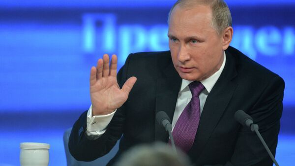 Vladimir Putin's annual press conference - Sputnik International