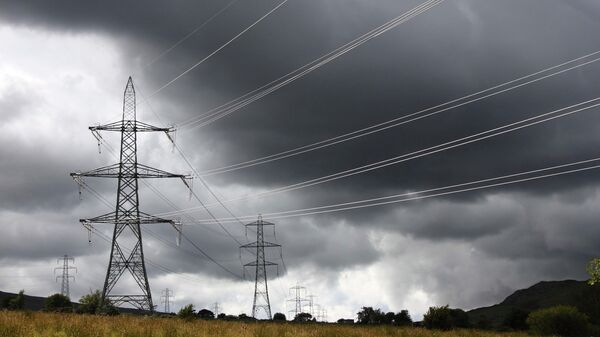 Electricity transmission lines. File photo. - Sputnik International