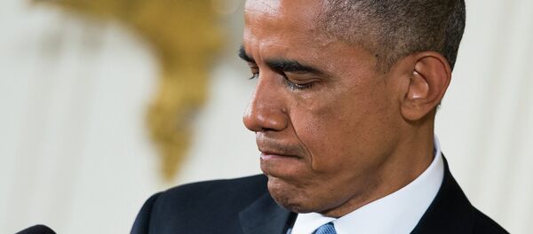 President Barack Obama pauses during a news conference in the East Room of the White House, on Wednesday, Nov. 5, 2014, in Washington. Obama is telling Americans who voted for change: I hear you. President Barack Obama pauses during a news conference in the East Room of the White House, on Wednesday, Nov. 5, 2014, in Washington. Obama is telling Americans who voted for change: I hear you. - Sputnik International