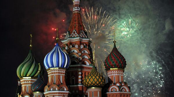 New Year's Eve celebrations, Moscow, Russia - Sputnik International