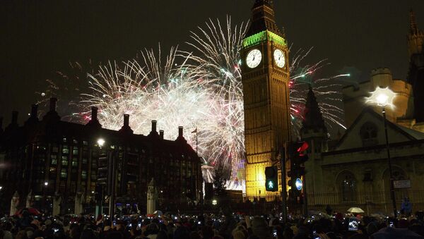 New Year's celebrations, London, Britain - Sputnik International