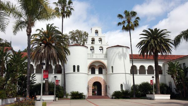 The Delta Sigma Phi fraternity at San Diego State University (SDSU) has been shut down, as a result of a series of violations the group committed of late, including the harassment of anti-rape demonstrators. - Sputnik International