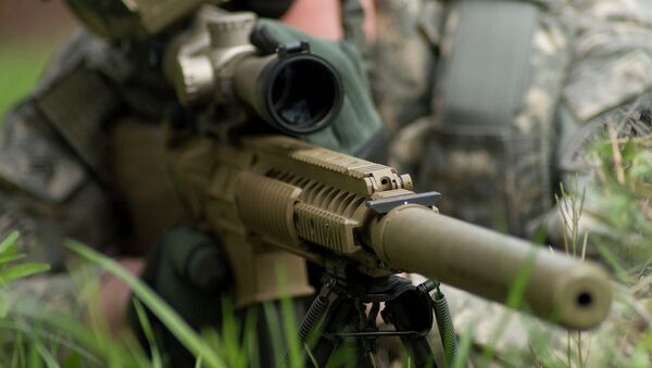 A photo of the M110 Semi-Automatic Sniper System (SASS). A 2009 CIA publication has assessed the value of assassinations. - Sputnik International