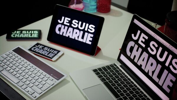 Je Suis Charlie on social media - Sputnik International