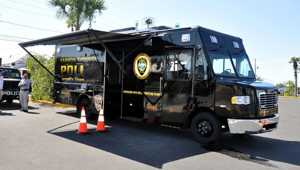 Tarpon Springs Police command vehicle. - Sputnik International