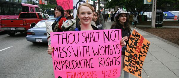 Abortion protest - Sputnik International