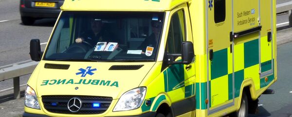 NHS ambulance car NHS ambulance car - Sputnik International