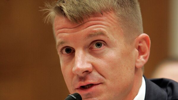 Blackwater USA founder Erik Prince, testifies on Capitol Hill in Washington, Tuesday, Oct. 2, 2007, before the House Oversight Committee hearing examining the mission and performance of the private military contractor Blackwater in Iraq and Afghanistan. - Sputnik International