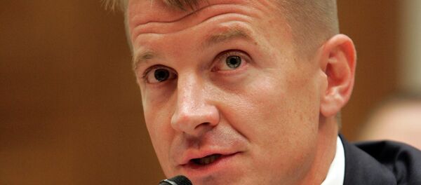 Blackwater USA founder Erik Prince, testifies on Capitol Hill in Washington, Tuesday, Oct. 2, 2007, before the House Oversight Committee hearing examining the mission and performance of the private military contractor Blackwater in Iraq and Afghanistan. Blackwater USA founder Erik Prince, testifies on Capitol Hill in Washington, Tuesday, Oct. 2, 2007, before the House Oversight Committee hearing examining the mission and performance of the private military contractor Blackwater in Iraq and Afghanistan. - Sputnik International