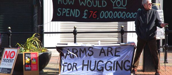 Protest against UK's nuclear defence system Protest against UK's nuclear defence system - Sputnik International