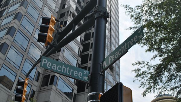 Peachtree Street in Atlanta, Georgia. - Sputnik International